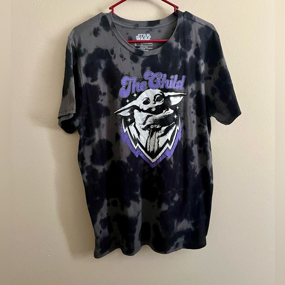 Star Wars The Child Acid Wash Tee
